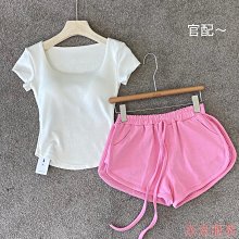 小美の店套裝 Ins風韓版收腰顯瘦短版上衣女生高腰長褲秋冬穿搭運動休閒大尺碼套裝 60846 歷史價格詳細信息
