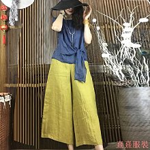 小美の店單件套裝 胖妹妹2023春夏新款大尺碼女裝寬鬆顯瘦寬褲套裝兩件套（Goddess Of Luck） 歷史價格詳細信息