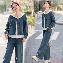 小美の店2024年褶皺洋氣減齡時尚套裝女春夏三宅寬鬆大尺碼上衣九分褲兩件套春 WHPJ 歷史價格詳細信息