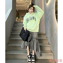 高腰顯瘦印花半身裙女裝春季新款中長款a字裙子Y 歷史價格詳細信息