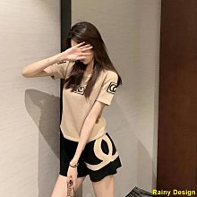 Rainy Design短袖套裝 女 休閒連帽上衣+長褲兩件套 素色素面抽繩T恤衫 鬆緊腰哈倫褲 韓版兩件式套裝 閨蜜裝 大尺碼女生衣著 歷史價格詳細信息