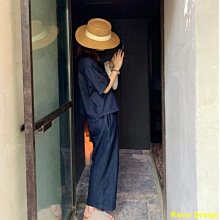 Rainy Design牛仔拼接蕾絲衫泡泡袖短袖女寬鬆上衣短褲套裝 歷史價格詳細信息