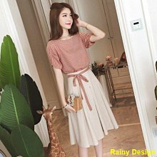 Rainy Design氣質高級感套裝辣妹短版T恤上衣女裝夏季高腰半身裙長裙子兩件套 歷史價格詳細信息