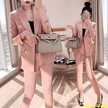 西裝套裝女秋冬氣質新款時尚氣質西裝售樓部職業裝女套裙工作服 職業裝 工作服 女裝 歷史價格詳細信息