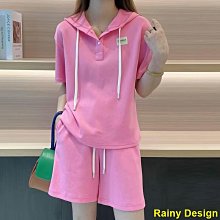 時尚休閒運動套裝女早秋連帽運動衫吊帶背心慵懶闊腿褲三件套潮 歷史價格詳細信息