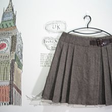 singlenoble 專櫃 近新 條紋魚尾及膝裙 歷史價格詳細信息