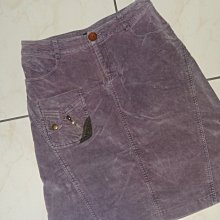絨布裙L. Size腰14.5臀分18長26吋（美櫃） 歷史價格詳細信息