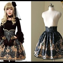 ＊mini PUNK LOLO＊歐洲中古世紀-巴洛克宮廷查爾斯.貝里伯爵變形蟲印花荷葉領巾哥德襯衫(SHT01002) 歷史價格詳細信息