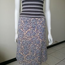 singlenoble 專櫃 近新 條紋魚尾及膝裙 歷史價格詳細信息