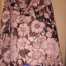 ～二手裙出清～近全 新 日本進口flora callection鬱金香粉紅色長裙[夏]---(女) 歷史價格詳細信息