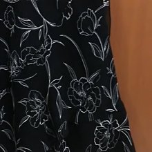 飄逸魅力鬆緊綁帶雪紡雙口袋七分寬管褲(藍.卡其XL-4L)-S80熊衣褲語 歷史價格詳細信息