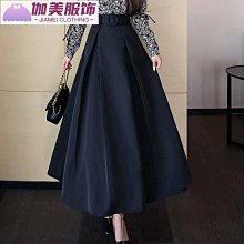 a字大擺赫本風半身裙 女咖啡色顯瘦高腰法式傘裙-伽美服飾 歷史價格詳細信息