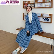 輕熟氣質女神范可鹽可甜桔梗法式小眾方領裙子女夏格子連衣裙春秋【2021新款洋裝】 歷史價格詳細信息