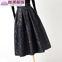 顯瘦 a字半身裙高腰傘裙赫本遮胯顯瘦大擺裙半身長裙-伽美服飾 歷史價格詳細信息