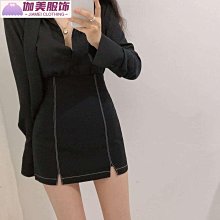 性感輕熟風包臀裙20春新款設計感鑲鑽魚骨修身短款連衣裙女-哈囉好物 歷史價格詳細信息
