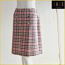 【DAKS】英倫格紋PVC拼接荔枝紋皮革壓釦長夾(黑色) 歷史價格詳細信息