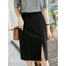 優選精品-初秋 簡約大方開叉設計 及膝時尚裙 半身裙 窄裙 價格比較,價格查詢,歷史價格詳細信息