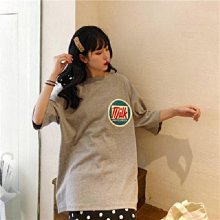 純色圓領長袖T恤女寬鬆百搭上衣流行女裝服飾服裝衣服休閒服．F 歷史價格詳細信息