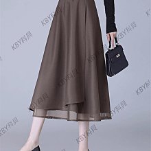 中長款時尚通勤百褶裙2024年春季款後腰鬆緊簡約修身氣質半身裙 歷史價格詳細信息