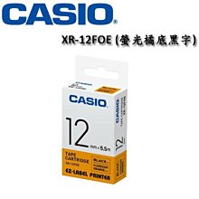 【MR3C】含稅附發票 CASIO卡西歐 12mm XR-12YW1 黃底黑字 原廠標籤機色帶 歷史價格詳細信息