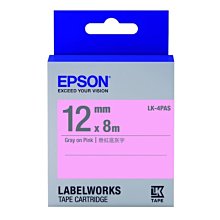 【含稅】EPSON LK-4LAS 藍底灰字 標籤帶 淡彩系列 (寬度12mm) 標籤貼紙 S654413 歷史價格詳細信息