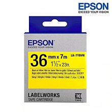 EPSON 36mm 標籤便捷套組 原廠標籤帶 BR-VN36WB-A BR-VN36YB-A適用：LW-Z5000 歷史價格詳細信息