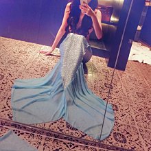 魚尾半身裙～寶藏單品兩色裙擺魚尾設計高腰a字休閒中長裙/中長裙/魚尾裙 歷史價格詳細信息