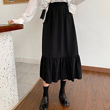 ＳｅｙｅＳ MINI 復古女孩百搭單品日系荷葉設計感長裙 歷史價格詳細信息