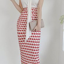 【正韓】韓國千鳥格針織布配真皮小購物袋 歷史價格詳細信息