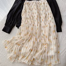 半身裙A字碎花仙女超仙森系仙氣小清新顯瘦氣質長裙子夏天休閒服裝流行女裝裙子『AD04498』『愛衣閣』 歷史價格詳細信息