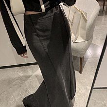 魚尾裙 洋裝 連身裙 裙子修身高腰魚尾裙女秋冬韓版2023新款顯瘦中長款名媛氣質A字半身裙 歷史價格詳細信息