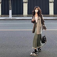 魚尾裙 洋裝 連身裙 裙子復古哥特式休閑提花魚尾半身裙 歷史價格詳細信息