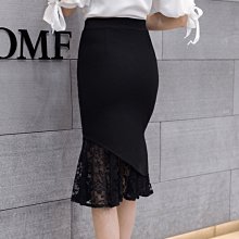 魚尾裙 洋裝 連身裙 裙子高腰不規則半身裙女設計感小眾夏季2023新款中長款魚尾裙子 歷史價格詳細信息