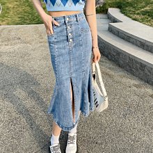 魚尾裙 洋裝 連身裙 裙子純原M家 2022夏季新品 甜美碎花魚尾中長款半身裙女010FS230-1590 歷史價格詳細信息