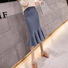 魚尾裙 洋裝 連身裙 裙子魚尾裙半身裙魚尾女中長款2023新款春夏百搭裙子高腰顯瘦包臀長裙 歷史價格詳細信息