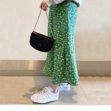 魚尾裙 洋裝 連身裙 裙子法式檸檬印花半身裙女夏款歐洲站優雅氣質高腰顯瘦中長款魚尾裙子 歷史價格詳細信息