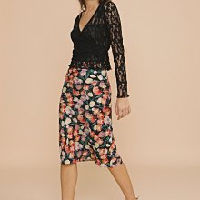 魚尾裙 洋裝 連身裙 裙子法式檸檬印花半身裙女夏款歐洲站優雅氣質高腰顯瘦中長款魚尾裙子 歷史價格詳細信息