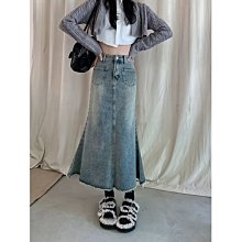 魚尾裙 洋裝 連身裙 裙子春季新款性感高腰修身針織魚尾包臀裙荷葉邊純色中長款半身裙女裝 歷史價格詳細信息