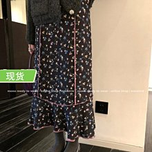 魚尾裙 洋裝 連身裙 裙子法式檸檬印花半身裙女夏款歐洲站優雅氣質高腰顯瘦中長款魚尾裙子 歷史價格詳細信息