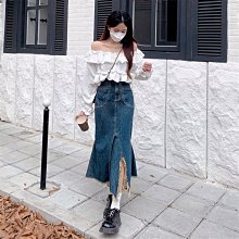 魚尾裙 洋裝 連身裙 裙子高腰不規則半身裙女設計感小眾夏季2023新款中長款魚尾裙子 歷史價格詳細信息