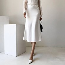 魚尾裙 洋裝 連身裙 裙子包臀裙黑色魚尾半身裙女夏季2022包臀一步裙中長款白色氣質裙子 歷史價格詳細信息