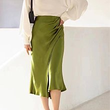 魚尾裙 洋裝 連身裙 裙子高腰不規則半身裙女設計感小眾夏季2023新款中長款魚尾裙子 歷史價格詳細信息