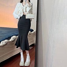 黑色彈力開叉直筒牛仔褲女夏季薄款大碼胖mm高腰破洞顯瘦九分褲子 歷史價格詳細信息