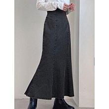 Grl 齋藤飛鳥X 後開衩魚尾裙 日本代購 高腰 長裙 開衩 魚尾裙 歷史價格詳細信息