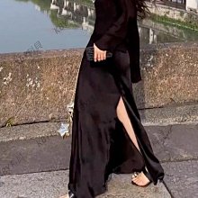新中式醋酸縐闊腿褲女夏季薄款垂感復古國風鬆緊腰拖地褲直筒長褲 歷史價格詳細信息