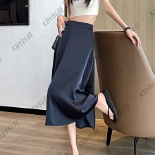 冰絲醋酸闊腿褲女夏季薄款高腰垂感寬鬆防曬抓花緞面休閒直筒褲子 歷史價格詳細信息