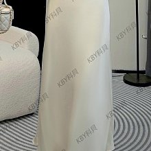 拉夏貝爾冰絲半身裙女2024夏季新款包臀女裙小個子紗裙時尚魚尾裙-KBY科貝 歷史價格詳細信息