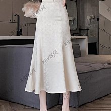 新中式醋酸緞面闊腿褲女春季設計感國風盤扣提花褲子寬鬆直筒長褲 歷史價格詳細信息