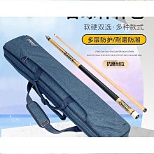 好康撞球杆桶4孔九球桿包2孔中式黑八大頭杆盒斯諾克小頭杆筒杆袋子包好康 歷史價格詳細信息