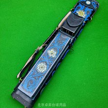 【需定】鄭陽手制真皮雕刻 空中花園 九球桿筒球筒撞球桿大頭桿桶 歷史價格詳細信息
